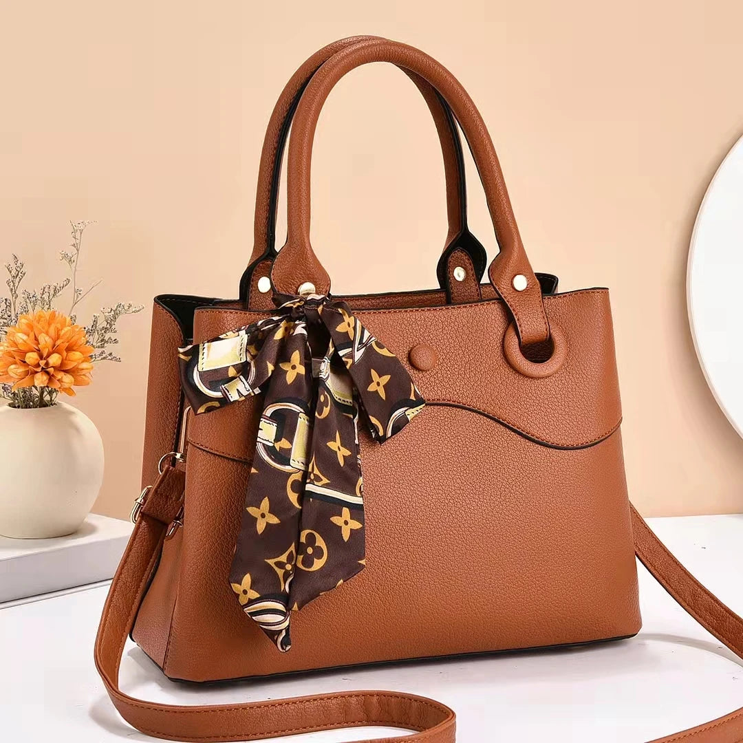 شنطة كروس ترند للنساء - Fashion Trending Designer Women Pu Leath