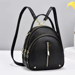 شنطة جلد كاجوال للنساء - Backpack Female New Backpacks for Women