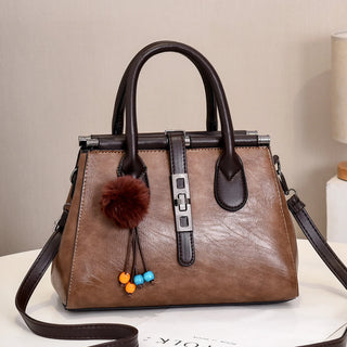شنطة كتف فاخرة للنساء - 2025 Newest Fashion Pearl Crossbody Leat