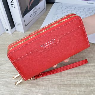 شنطة سهرة عصرية للنساء - 2024 New Design Ladies Pu Leather Wallet