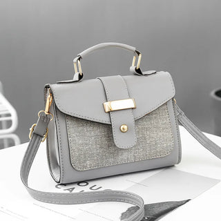 شنطة سهرة شيك للنساء - Fashion Women's Pu Leather Shoulder Hand