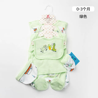 100% cotton unisex bodysuit gift 8pcs طقم baby infants clothing romper boutique newborn baby babi clothes sets 0-3 months