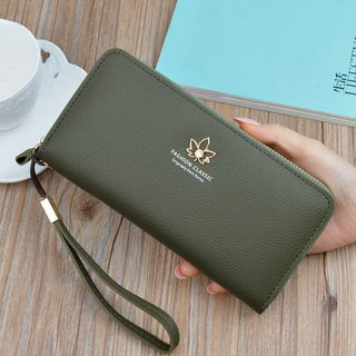 شنطة جلد كاجوال للنساء - 2024 New Design Ladies Pu Leather Wallet