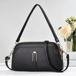 شنطة جلد أنيقة للنساء - Wholesale Fashion PU Leather Woven Handb