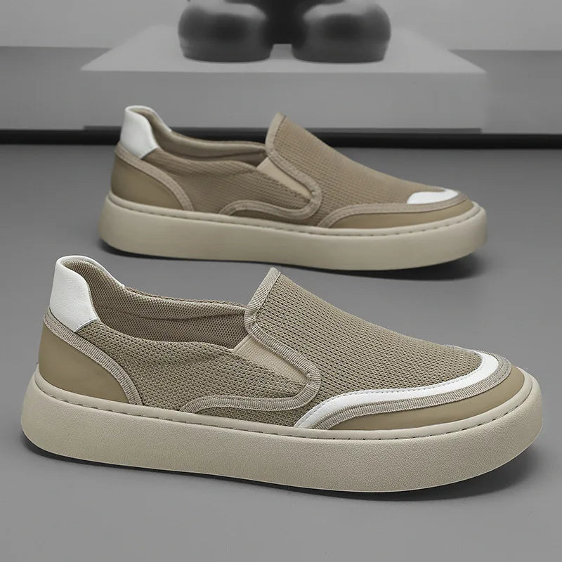 لوفر رجالي – جلد صناعي، تهوية مريحة