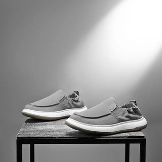 حذاء كاجوال رجالي – جلد صناعي، تهوية مريحة