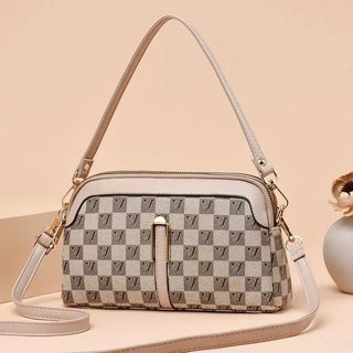 شنطة كتف شيك للنساء - Luxury Designer Famous Fashion Luxury PU