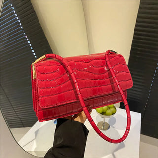 شنطة جلد ترند للنساء - Solid Colors Ladies Luxury Bag Classical
