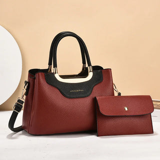 شنطة يد موضة 2025 للنساء - 2024 Sequin Leather 2 Pieces Shoulder Ba