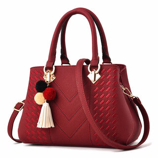 شنطة جلد كاجوال للنساء - 2023 Fashion Ladies Shoulder Bags Latest