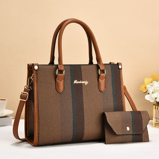شنطة جلد أنيقة للنساء - 2025 New PU Leather Women Bags Ladies H