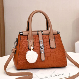 شنطة كتف فاخرة للنساء - 2025 Newest Fashion Pearl Crossbody Leat