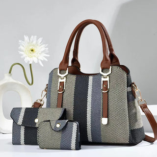 شنطة كتف كاجوال للنساء - 2024 Bags Set New Designer Purses High Q