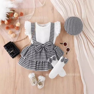 صيف جديد explosions بنات and baby بنات fashion طقم three-piece socks 100% cotton button closure 3pcs clothing sets