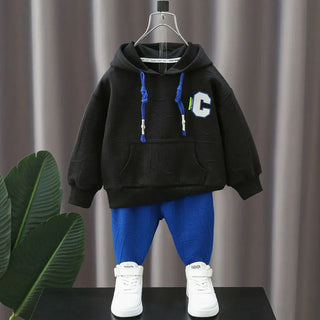 جديد أولاد' ربيع وخريف clothing طقم hoodie توب pants كاجوال طقم قطعتين