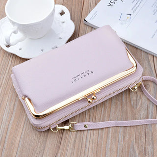 شنطة جلد موضة 2025 للنساء - 2023 New Design Women Pu Leather Wallet