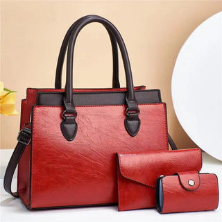 شنطة جلد أنيقة للنساء - New Wholesale Luxury Leather Fashion Qui
