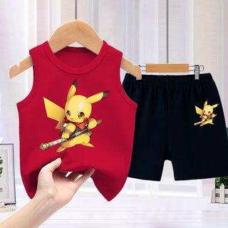 spider-man طقم قطعتين for أولاد صيف sports فيست shorts formal-كاجوال cotton print baby fashion أولاد' sports shirt shorts