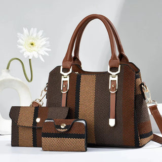 شنطة كتف كاجوال للنساء - 2024 Bags Set New Designer Purses High Q