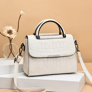 شنطة جلد عملية للنساء - 2023 Stone Pattern Hand Bags Ladies New