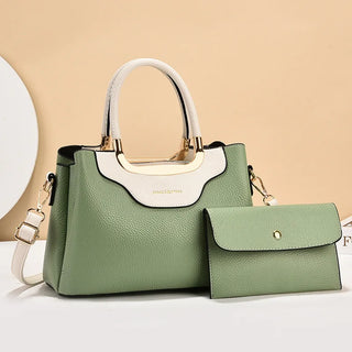 شنطة يد موضة 2025 للنساء - 2024 Sequin Leather 2 Pieces Shoulder Ba