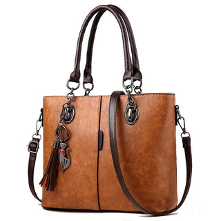 شنطة كتف مميزة للنساء - Newest Fashion PU Leather Fashion Ladies