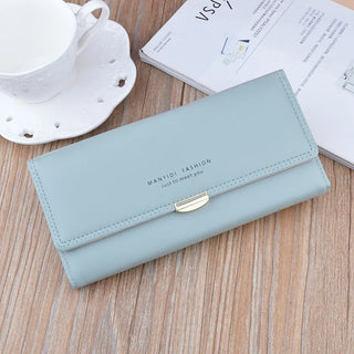 شنطة نسائية كلاسيك للنساء - 2024 New Design Ladies Pu Leather Wallet