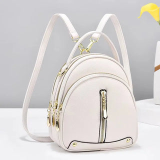 شنطة جلد كاجوال للنساء - Backpack Female New Backpacks for Women
