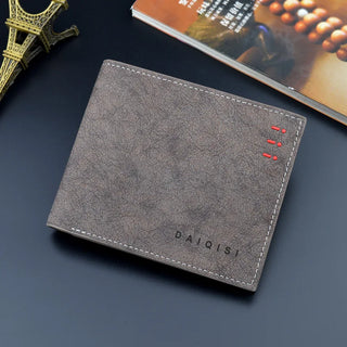 شنطة يد شيك للنساء - New Men's Wallet Men Short Simple Retro