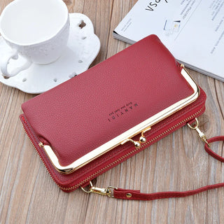 شنطة جلد موضة 2025 للنساء - 2023 New Design Women Pu Leather Wallet