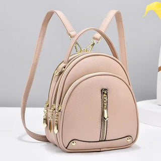 شنطة جلد كاجوال للنساء - Backpack Female New Backpacks for Women