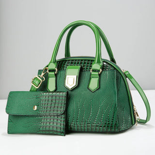 شنطة جلد عملية للنساء - 2024 New Wholesale Luxury Leather Fashio