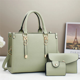شنطة سهرة ترند للنساء - New Wholesale Luxury Women Bags Set Bran