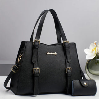 شنطة كتف ترند للنساء - Luxury Designer Women's Split PU Leather