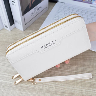 شنطة سهرة عصرية للنساء - 2024 New Design Ladies Pu Leather Wallet