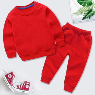 children's كاجوال fashionable sports leisure بدلة 100% cotton أكمام طويلة pants for أولاد and بنات toddler