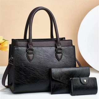 شنطة جلد أنيقة للنساء - New Wholesale Luxury Leather Fashion Qui