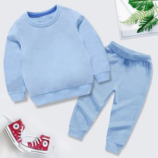 children's كاجوال fashionable sports leisure بدلة 100% cotton أكمام طويلة pants for أولاد and بنات toddler