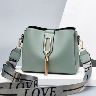 شنطة كتف أنيقة للنساء - 2025 Newest Fashion PU Leather High Qual
