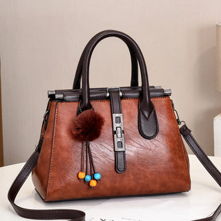 شنطة كتف فاخرة للنساء - 2025 Newest Fashion Pearl Crossbody Leat
