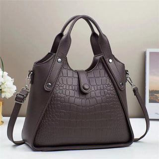 شنطة نسائية موضة 2025 للنساء - 2025 Crocodile Pattern Women's Handbag L