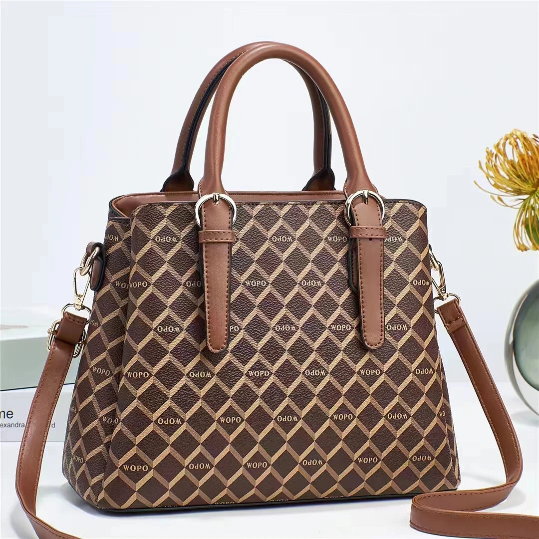 شنطة نسائية أنيقة للنساء - Hot Designer Custom Ladies Leather Shoul