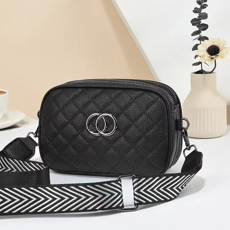 شنطة صغيرة فاخرة للنساء - Hot Selling Woman Shoulder Bags PU Leath