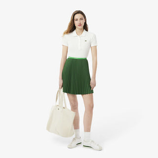 تنورة قصيرة مطوية Lacoste