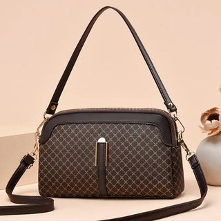 شنطة كتف شيك للنساء - Luxury Designer Famous Fashion Luxury PU