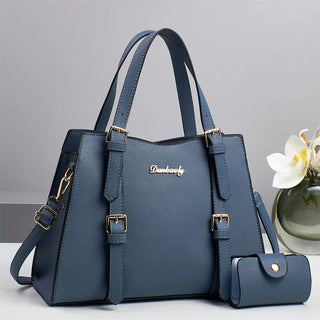 شنطة كتف ترند للنساء - Luxury Designer Women's Split PU Leather