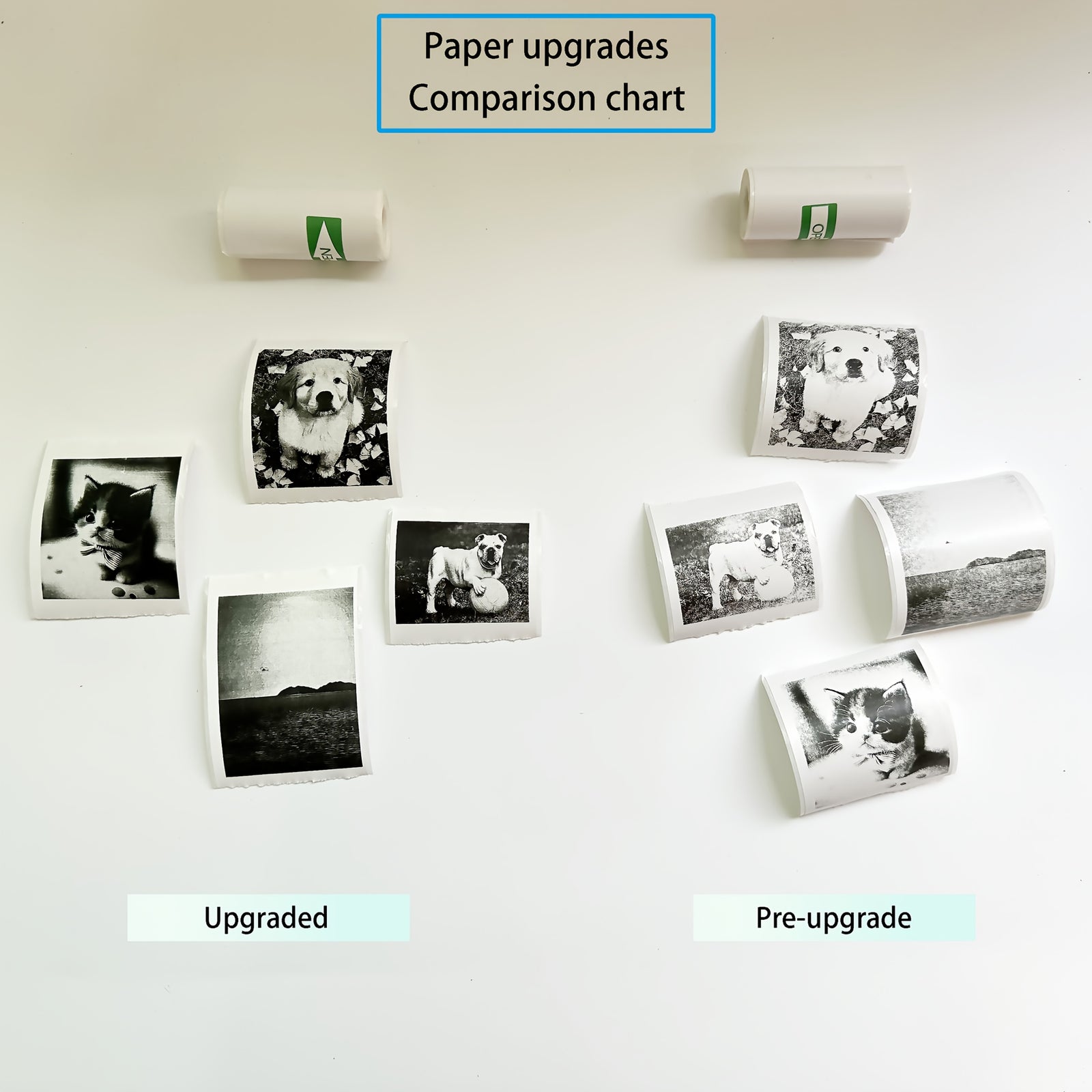 طابعة صور محمولة، طباعة صور عالية الوضوح بدقة 1080P،