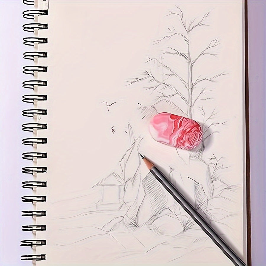 3 قطع ممحاة قلم رصاص رخامية