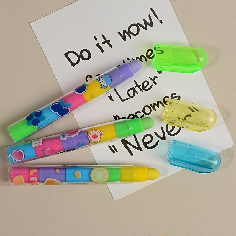 مجموعة من 4 ممحاة بناء إبداعية