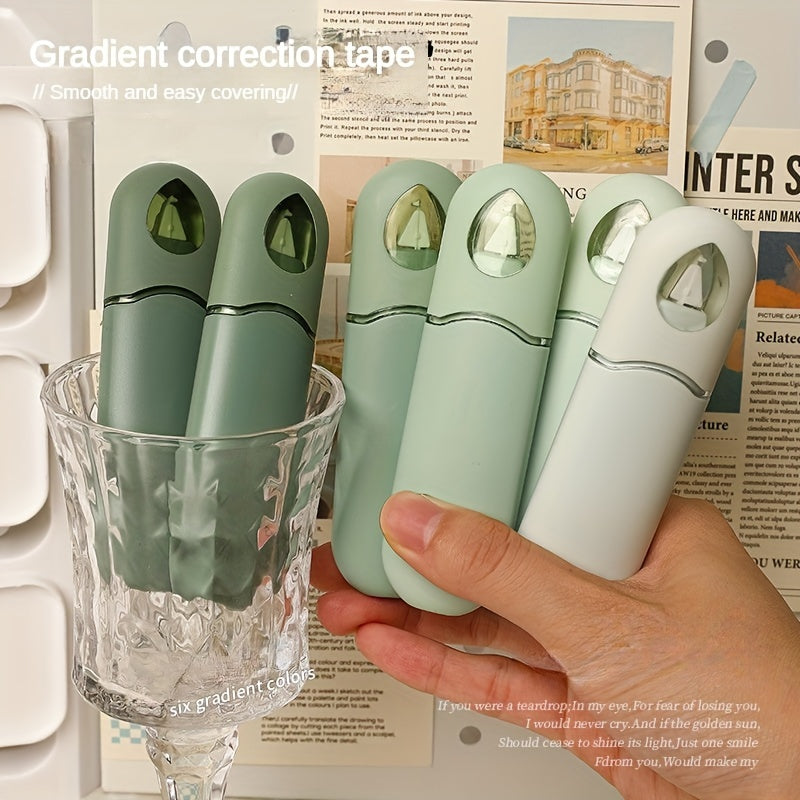 مجموعة من 6 أشرطة تصحيح بتدرج الألوان